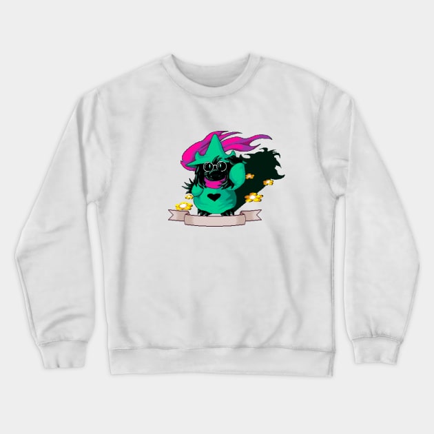 Ralsei - Deltarune Crewneck Sweatshirt by maverickmichi